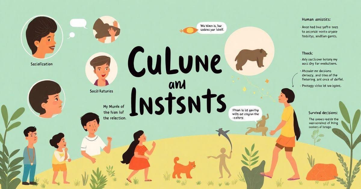 A influência da cultura nos instintos