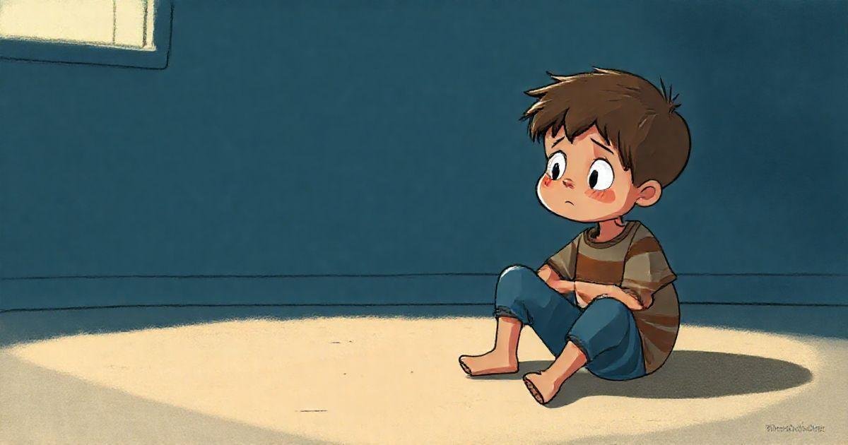 Consequências emocionais para o menino